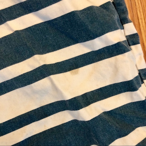 Merona blue and white striped shorts size 34 - Picture 2 of 4